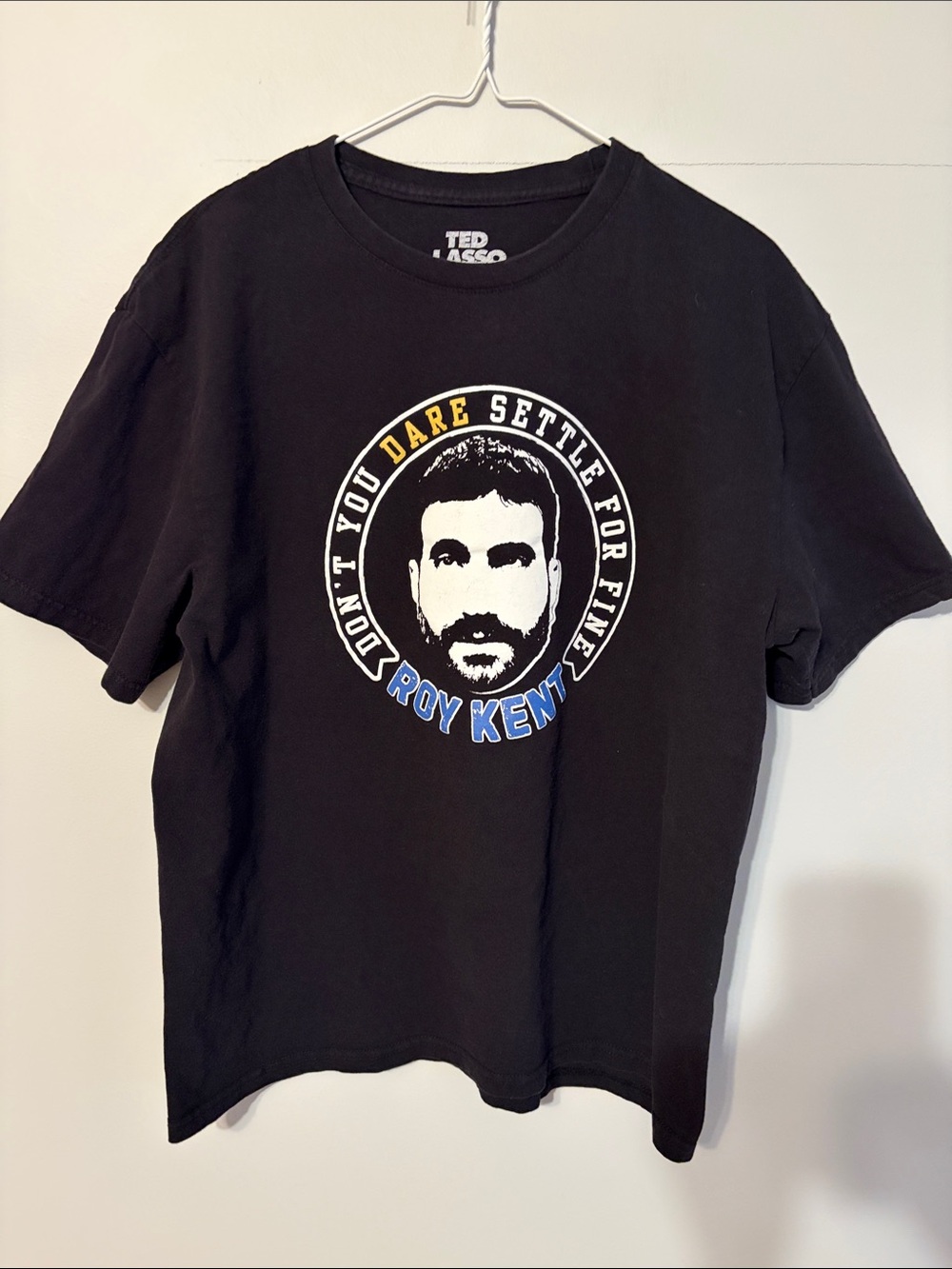 Ted Lasso Roy Kent Graphic Tee - Black. Large. Gender neutral.